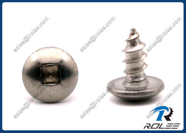 China 18-8 / 304 / A2 Stainless Robertson Square Drive Truss Head Self-tapping Screws supplier