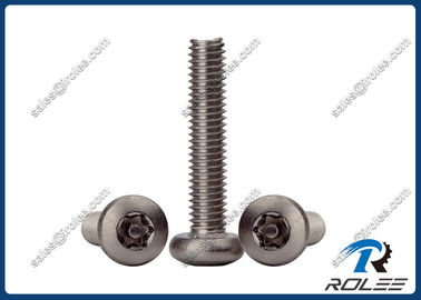 China 304/316/A2 Stainless Steel Pin-in Torx Tamper Proof Security Screws supplier