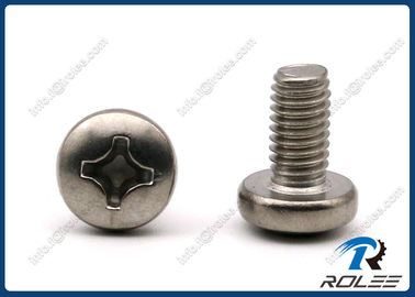 China 307 / 316 / A2 / 18-8 Stainless Steel Philips Pan Head Machine Screws supplier