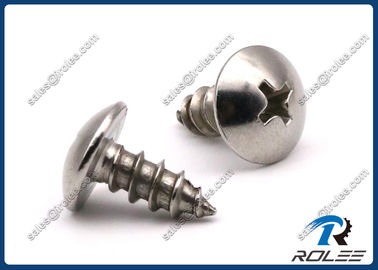 China Stainless Steel Philips Truss Head Sheet Metal Screws supplier