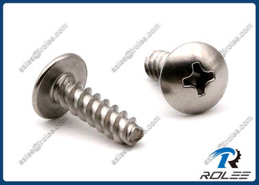 China 304/316/410/18-8 Stainless Steel Philips Truss Head Thread-forming Plastite Screw supplier