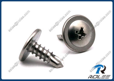 China 304/18-8/316/410 Stainless Steel Modified Truss Head Self-drilling Metal Tek Screw supplier