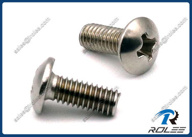 China A2/304/316 Stainless Steel Philips Truss Head Machine Screws supplier