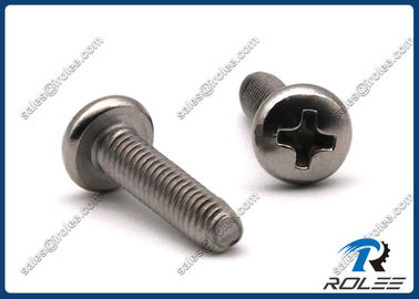 China 304/316/410 Stainless Philips Pan Head Trilobular Thread Forming Taptite Screws supplier