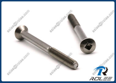 China 304/316/410 Stainless Square Oval Head Trilobular Thread Forming Taptite Screws supplier
