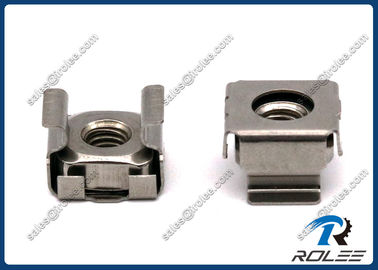 China Stainless Steel Snap-in Rack Mounting Cage Nuts for Rack Server supplier