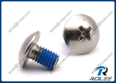 China Philips Truss Head Self-locking Machine Screws, Stainless Steel 304/316/18-8 supplier