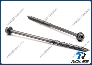 China 410 Stainless Philips Hex Washer Head Hi-lo Thread Type 17 Timber Wood Screws supplier