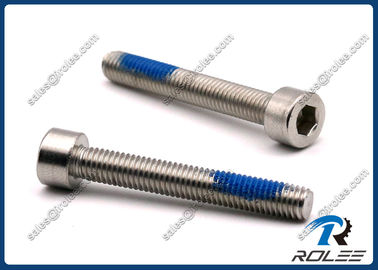 China 304/316 Stainless Steel Nylon Patch Self Locking Socket Cap Screws supplier