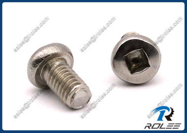 China 304/316/410 Stainless Square Drive Pan Head Trilobular Thread Taptite Screws supplier