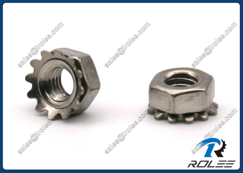 Stainless Steel 304 K-lock Nut Keps Nut